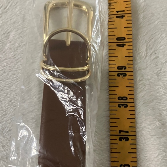 Brown Belt with Gold Buckle - Picture 7 of 15